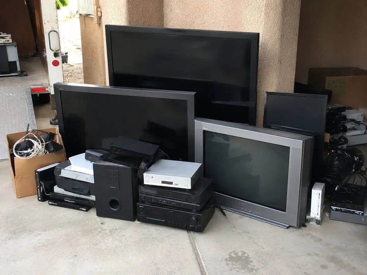 Electronics and office equipment removal by Trash Wrangler Junk Removal — Choctaw, OK