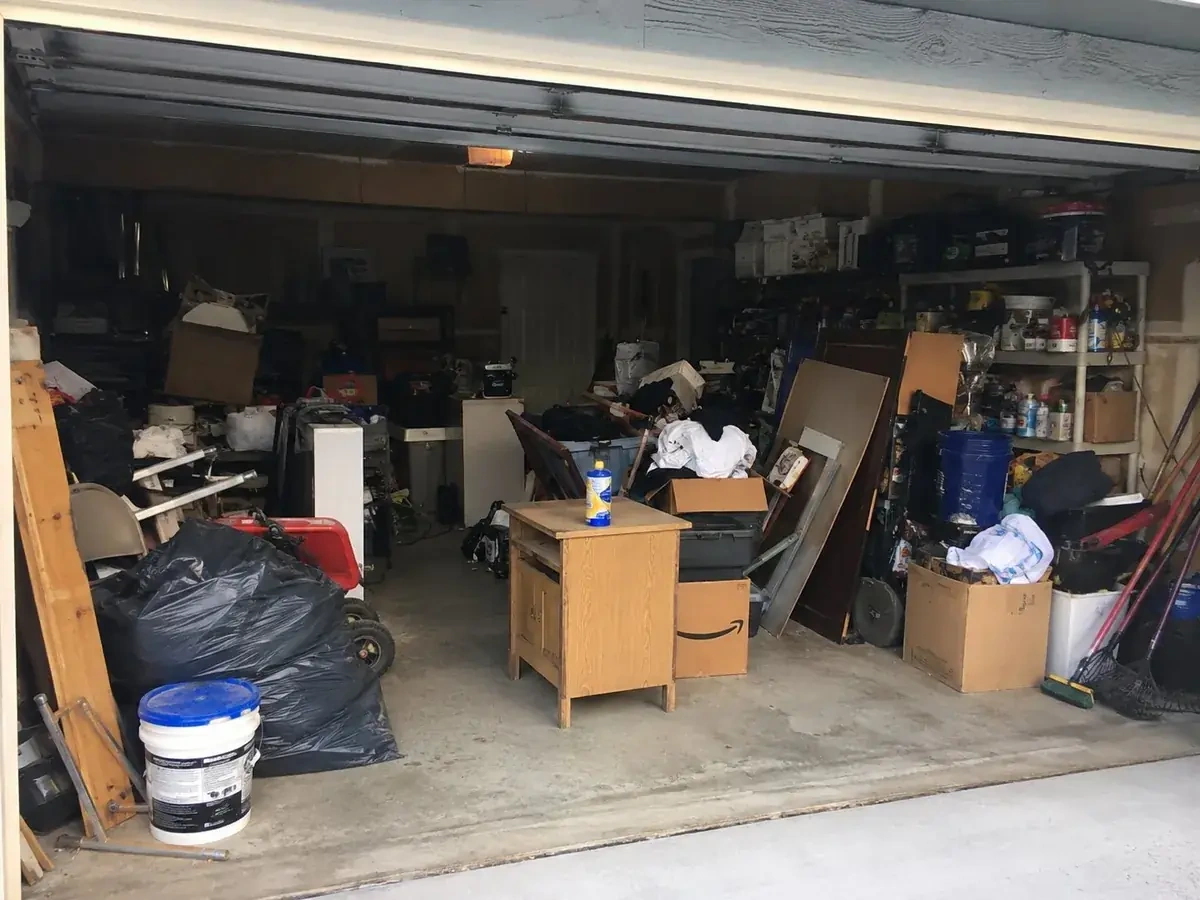 Cardboard and furniture removal by Trash Wrangler Junk Removal — serving the OKC metro area