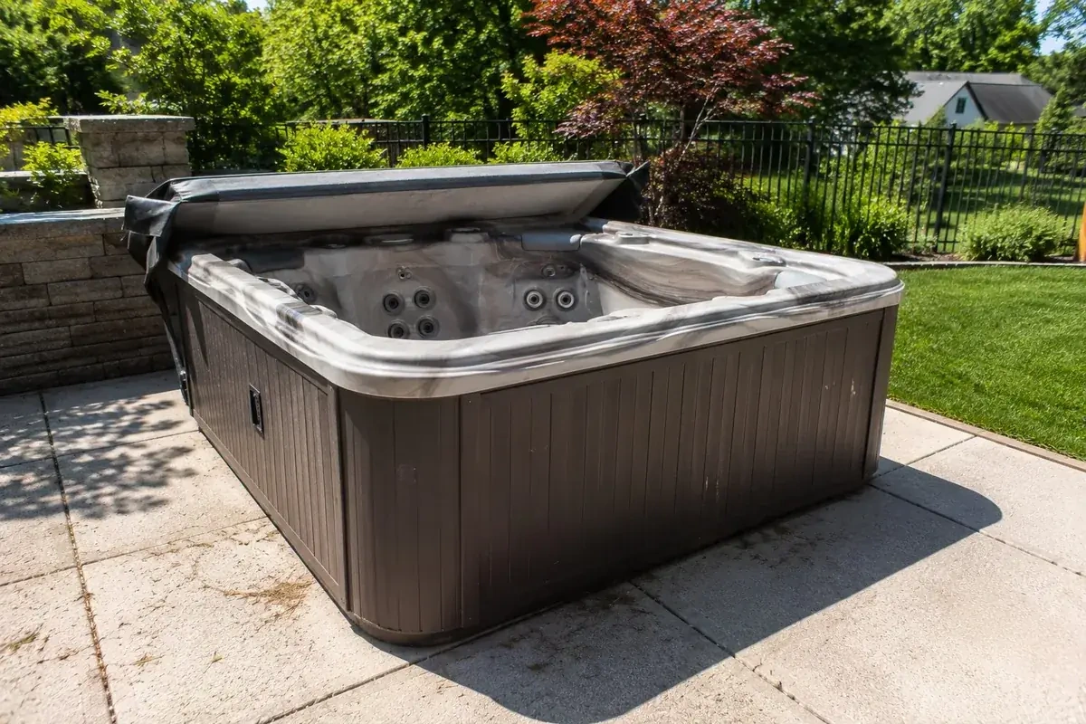 Hot tub removal by Trash Wrangler Junk Removal — serving Choctaw and all 12 OKC metro cities